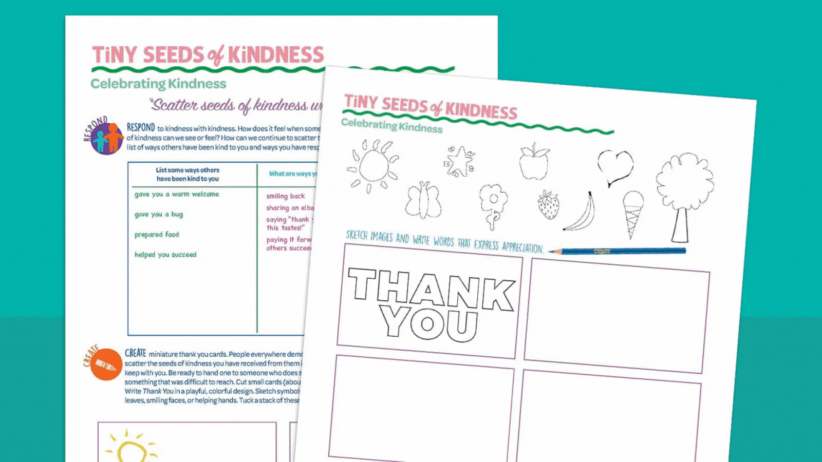 Kindness Activities Bundle Animation of kindness activities