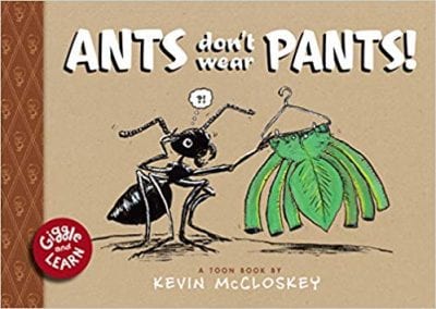 Book cover for Ants Don't Wear Pants!