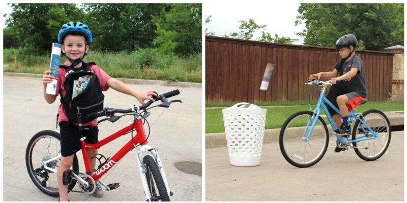 Boy riding bike- summer activities for kids