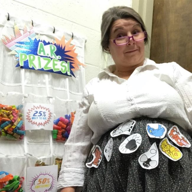 Book Character Costume Ideas Old Lady Who Swallowed a Fly Woman with pictures of fly,