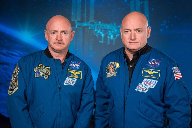 Famous People with ADHD Astronaut identical twins Scott Kelly and Mark Kelly
