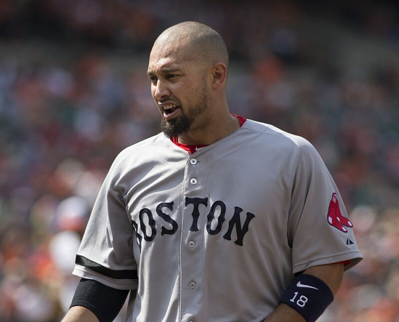 Famous People with ADHD Shane Victorino MLB baseball player for the Boston Red Sox