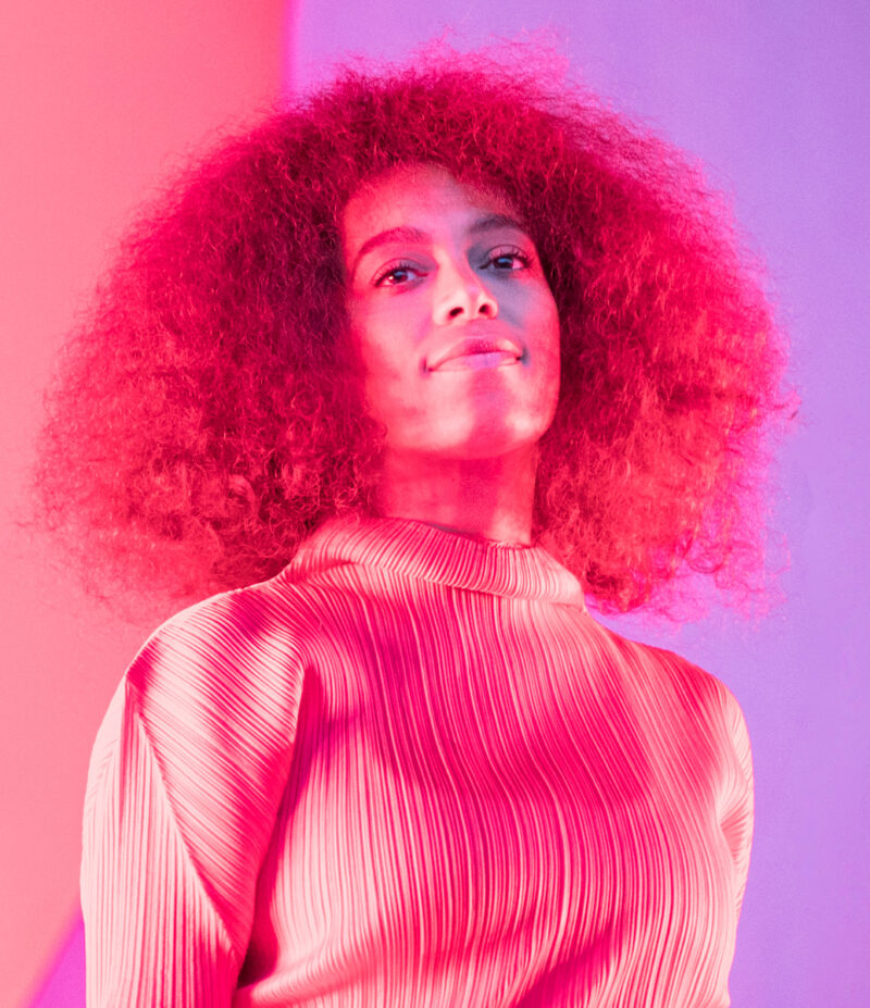 Famous People with ADHD Solange Knowles in concert