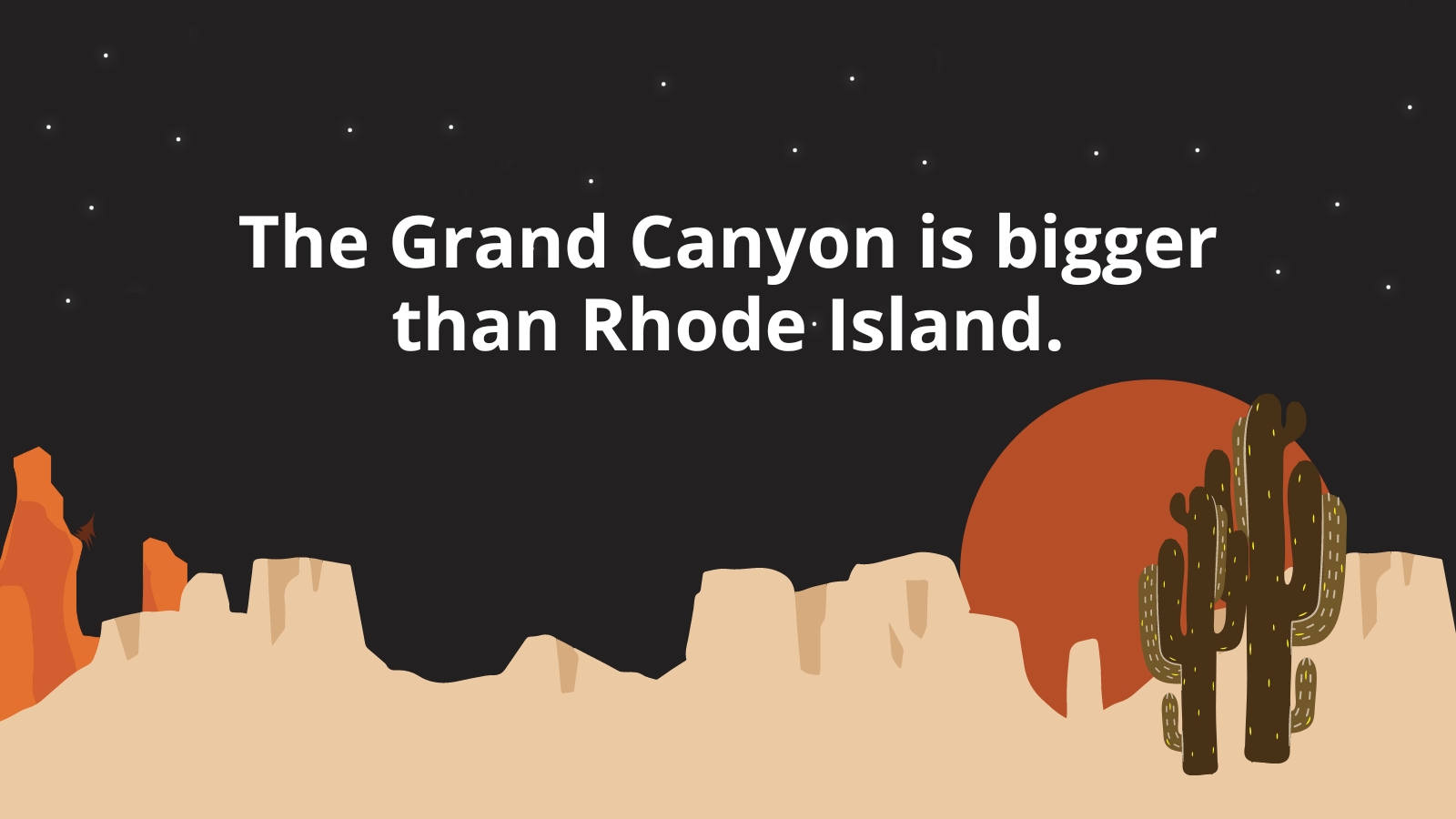 Grand Canyon Facts Feature