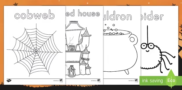 halloween-coloring-pictures-twinkl halloween coloring sheets from twinkl