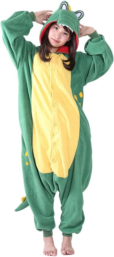 Lyle Lyle Crocodile A woman is seen wearing a crocodile onesie.-book character costume
