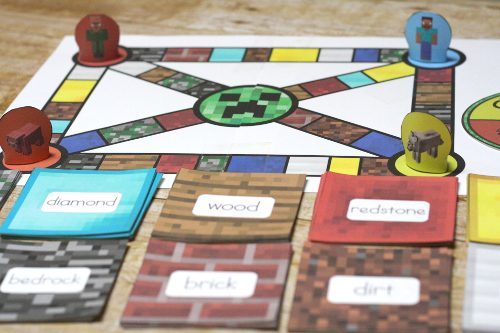 minecraft-multiplication-game A colorful math game for students with the theme of Minecraft