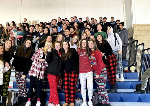 PJ Day Students wearing pajamas