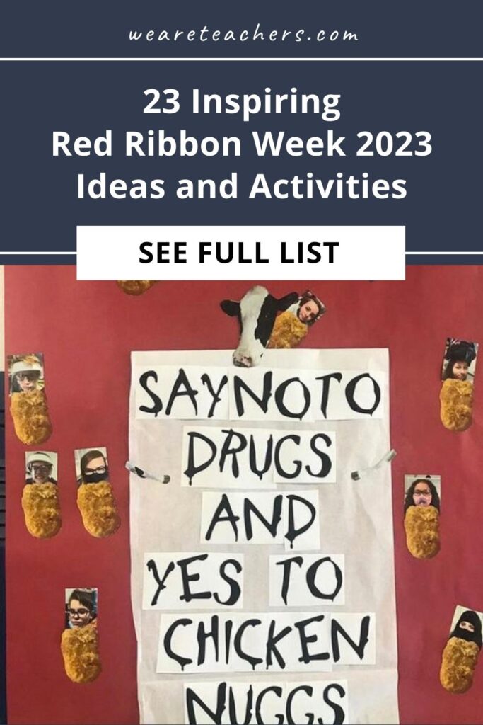 Red-Ribbon-Week-1 These Red Ribbon Week ideas will help you encourage students to make good choices. Coloring contests, door decor, dress-up days, and more!