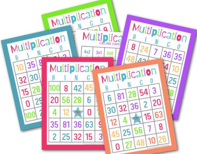 multiplication-bingo Printable multiplication bingo cards are a fun way to teach multiplication