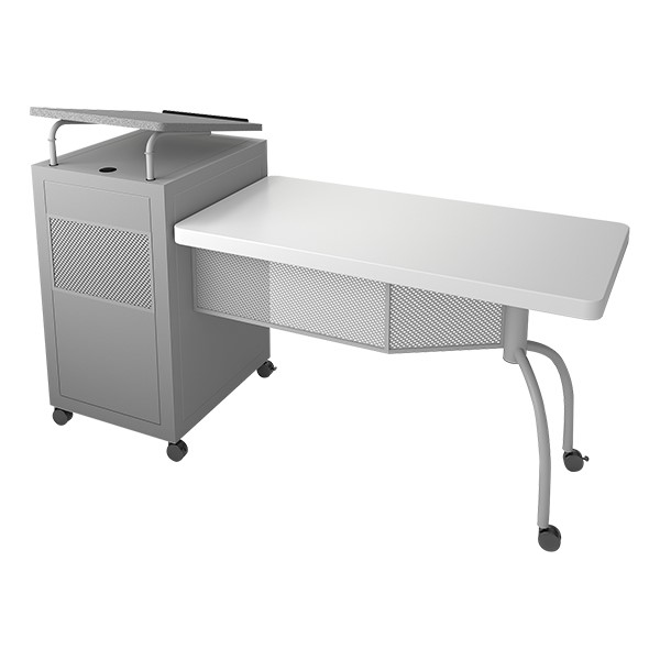 20 Best Teacher Desks for the Classroom Edupod Lectern and Desk combination for teachers