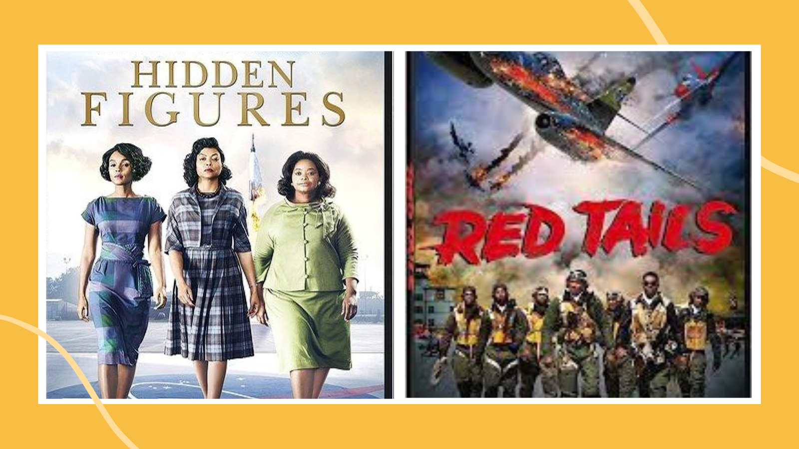 hidden figures movie; red tails movie