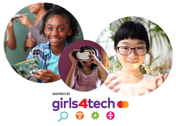 Let’s Keep in Touch! Get the latest lessons, activities, and more from Girls4Tech!