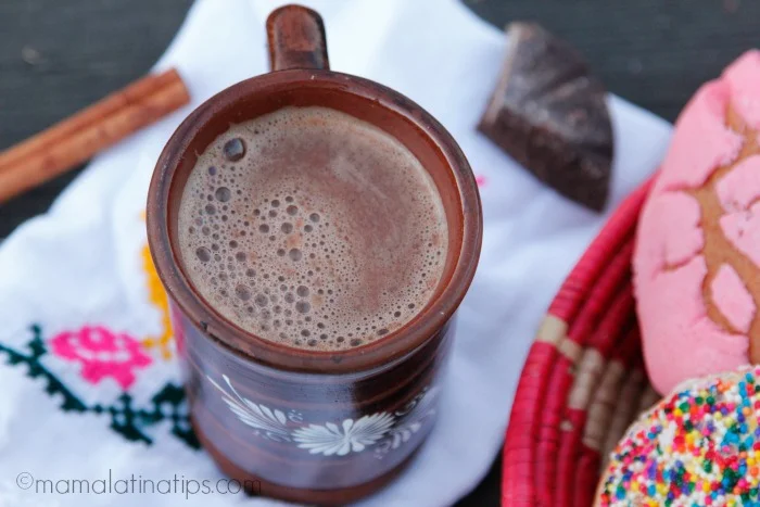 hot-chocolate mug of hot chocolate for hispanic heritage month