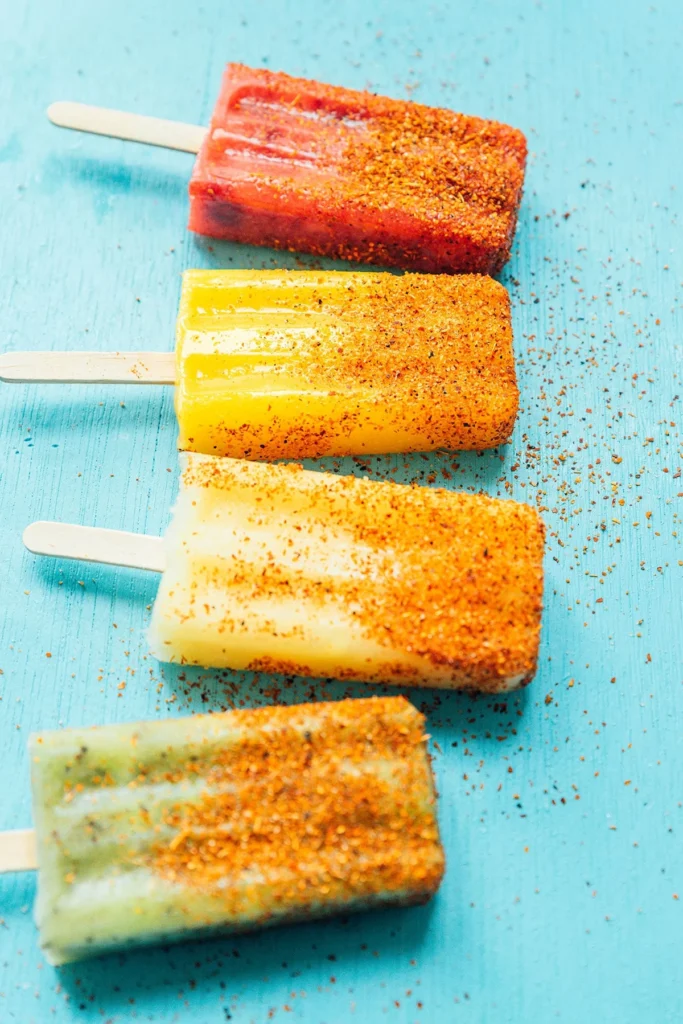 paletas different flavored paletas or popsicles for Hispanic Heritage Month
